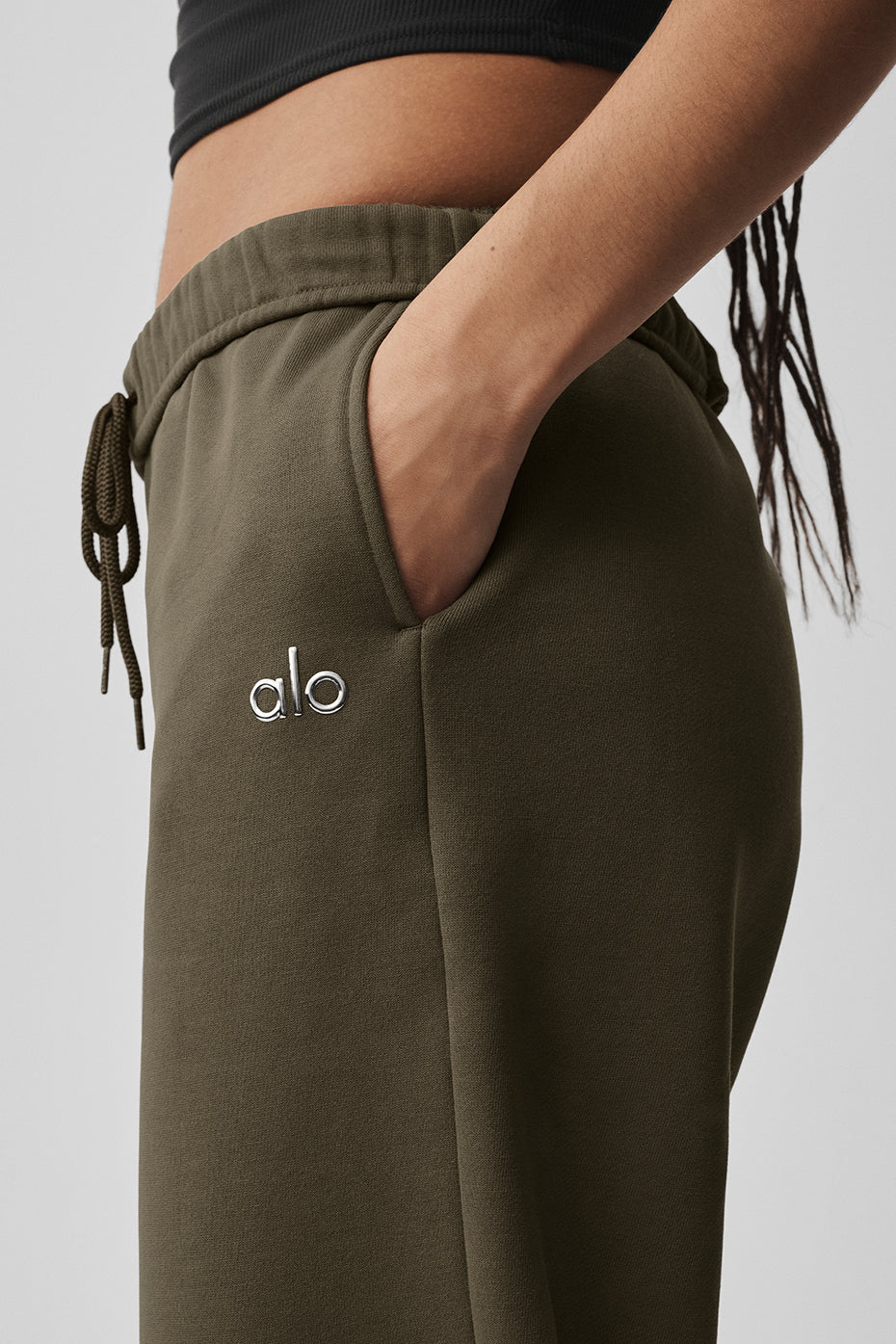 Accolade Straight Leg Sweatpant - Olive Tree--2