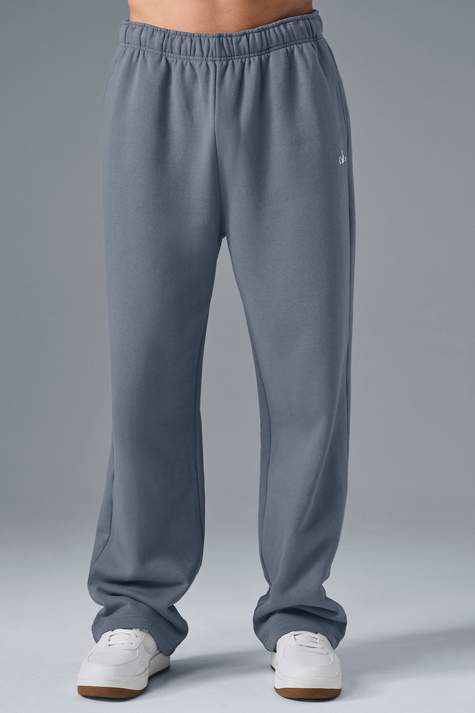Accolade Straight Leg Sweatpant - Steel Grey--0