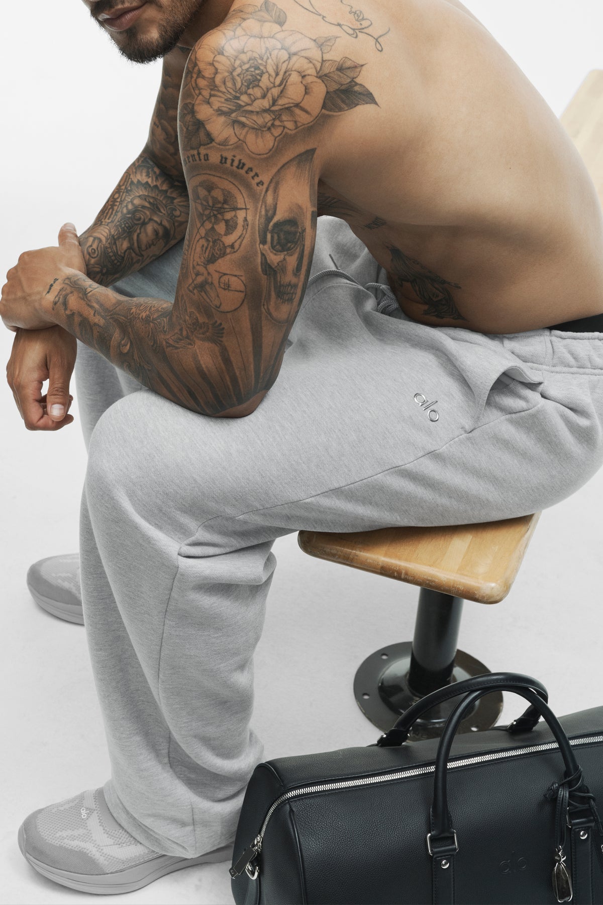 Accolade Straight Leg Sweatpant - Athletic Heather Grey--3