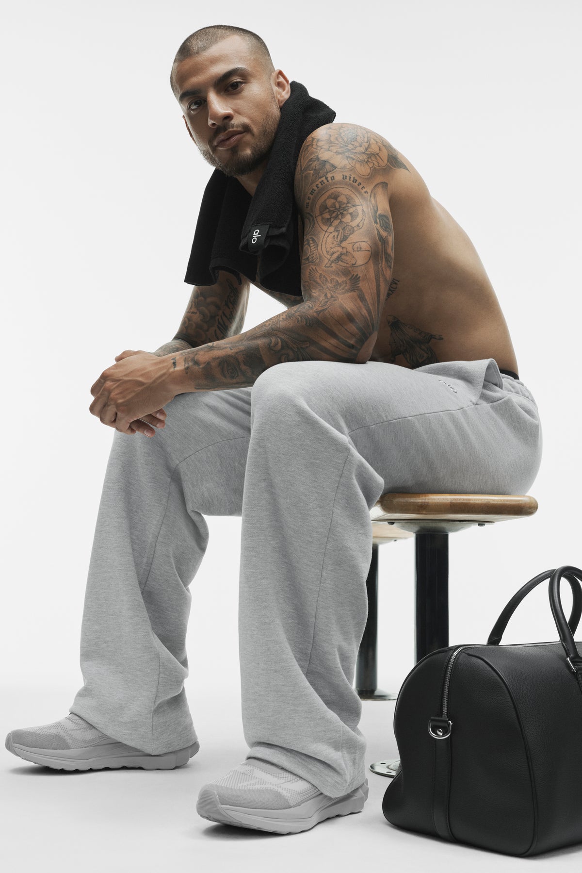 Accolade Straight Leg Sweatpant - Athletic Heather Grey--0