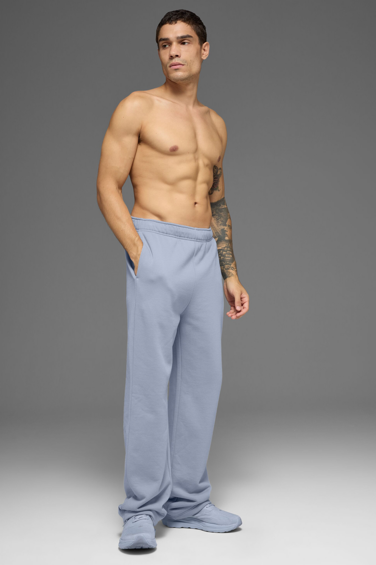 Accolade Straight Leg Sweatpant - Winter Frost--3
