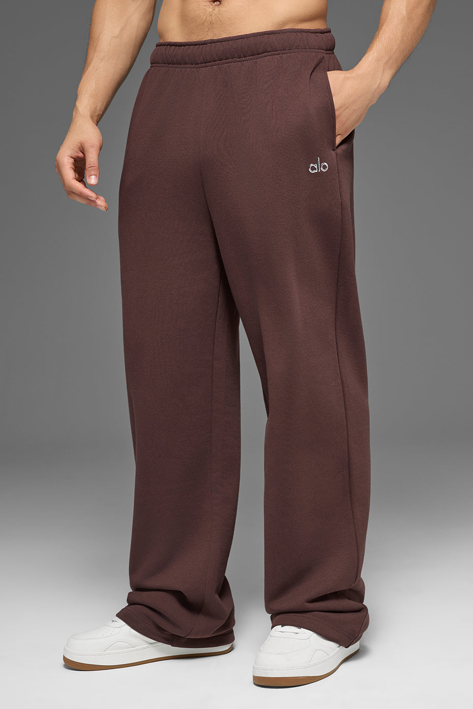 Accolade Straight Leg Sweatpant - Brownstone--0