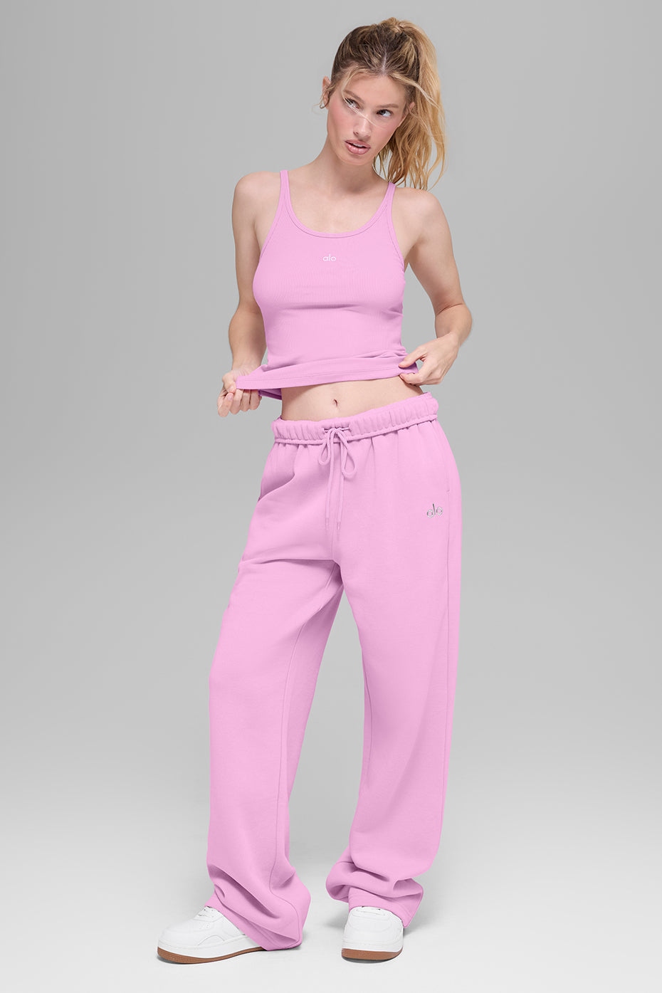 Accolade Straight Leg Sweatpant - Candy Heart Pink--4