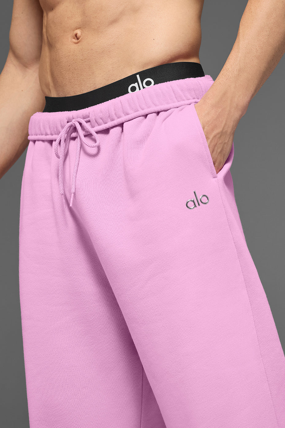 Accolade Straight Leg Sweatpant - Candy Heart Pink--2