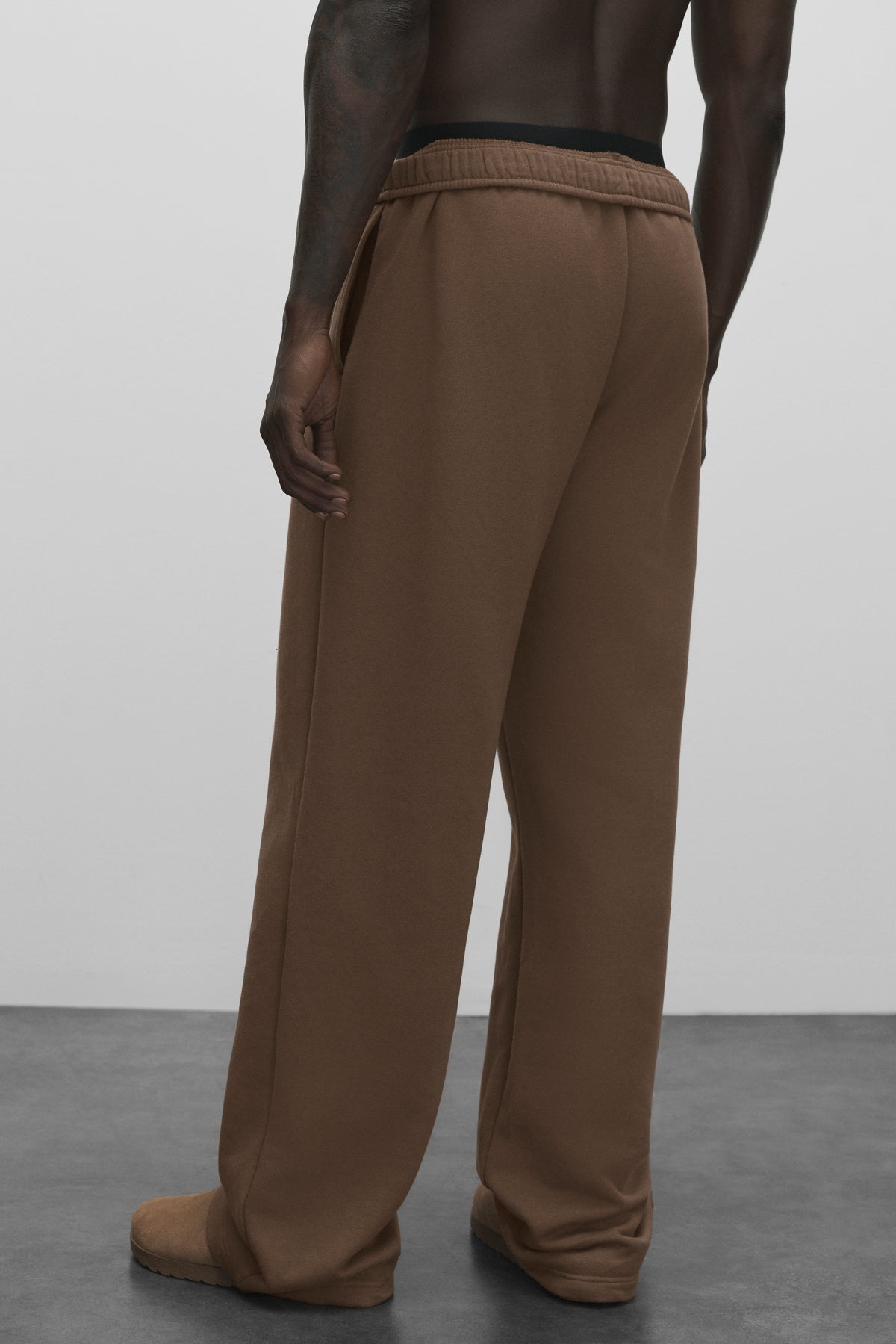 Accolade Straight Leg Sweatpant - Java Brown--1