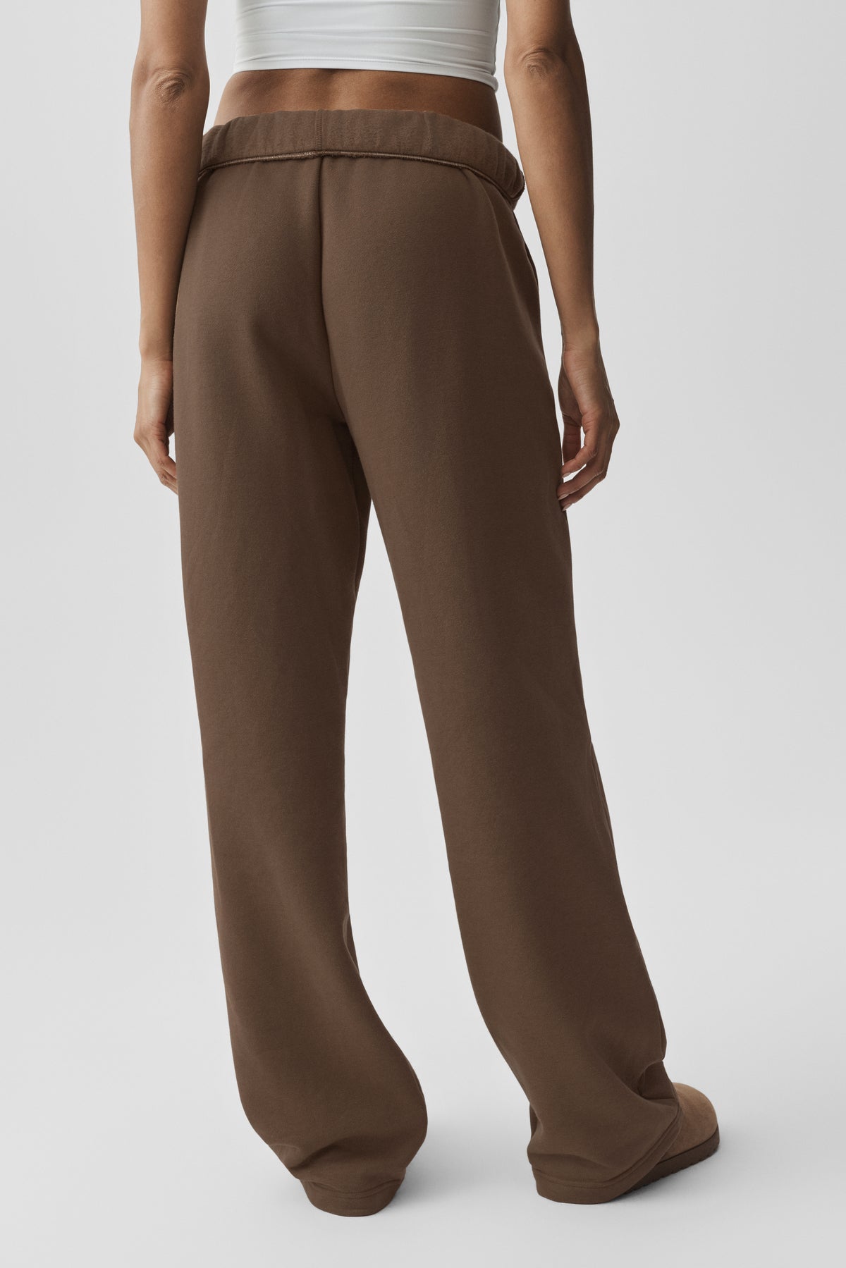 Accolade Straight Leg Sweatpant - Java Brown--3