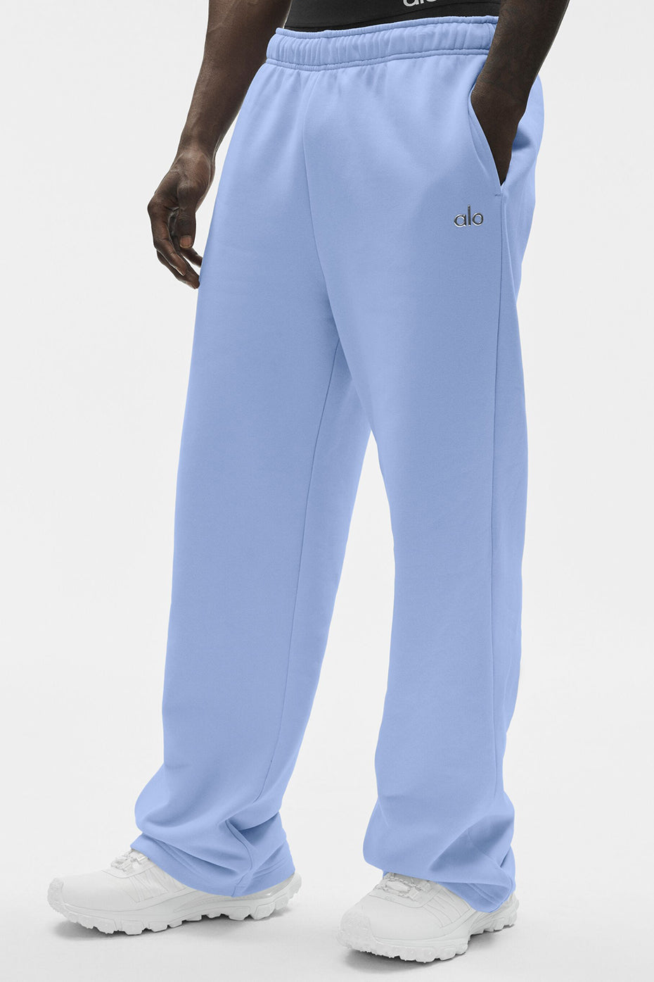 Accolade Straight Leg Sweatpant - Light Provence Blue--0