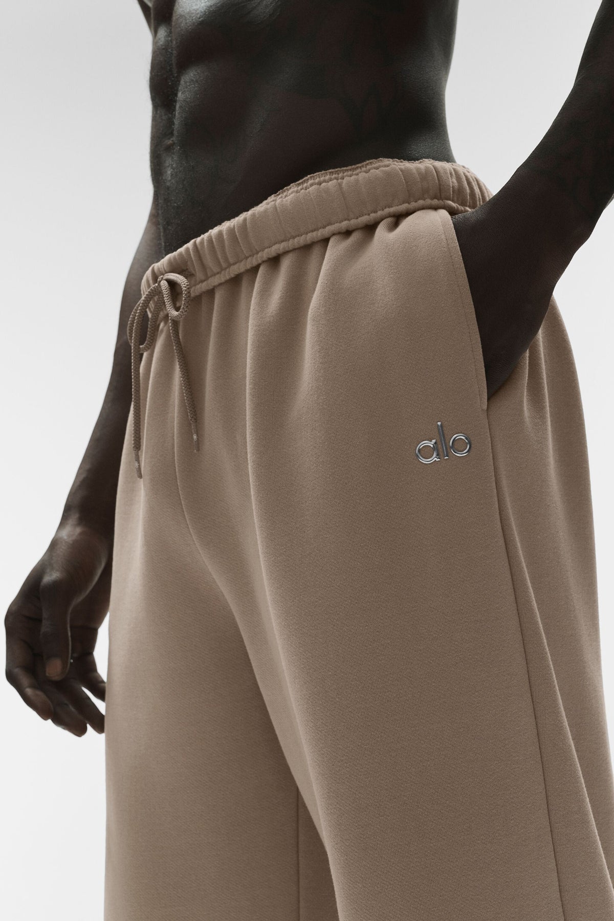 Accolade Straight Leg Sweatpant - Gravel--2
