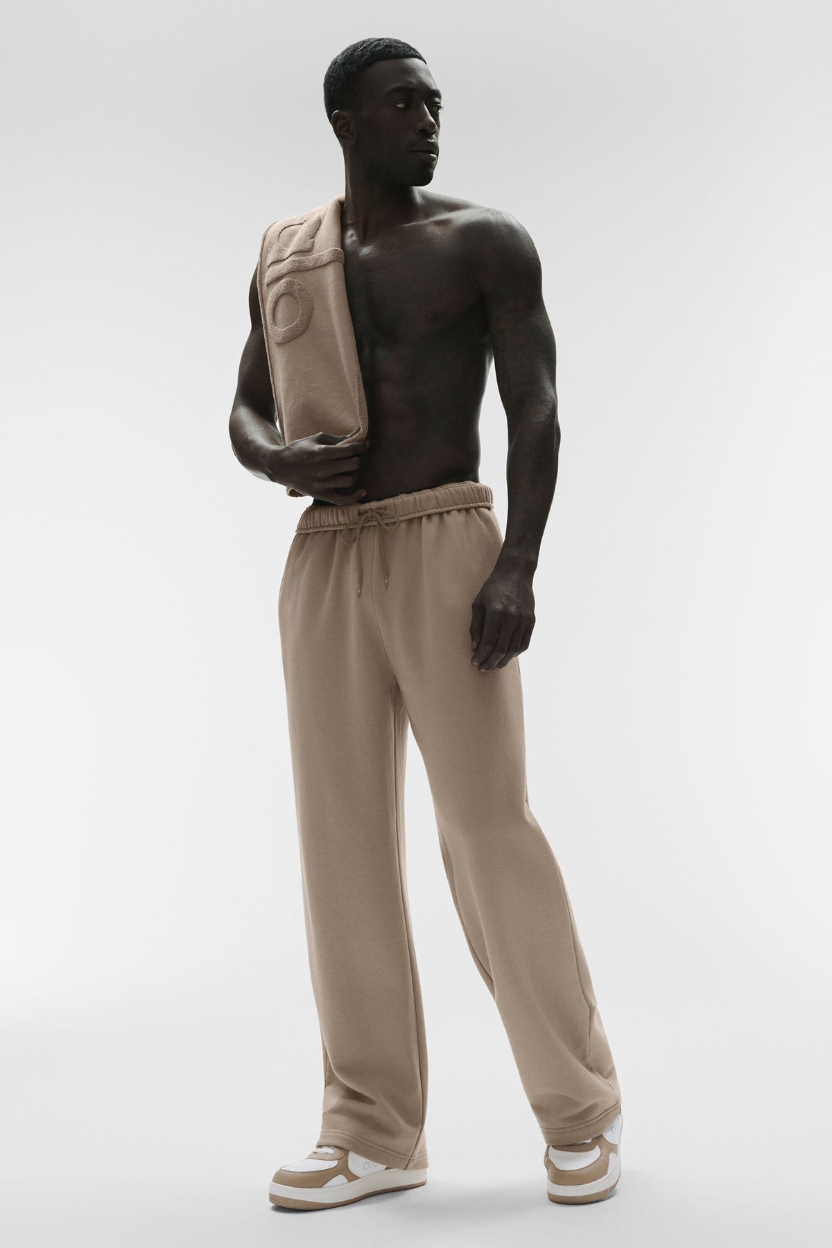 Accolade Straight Leg Sweatpant - Gravel--3