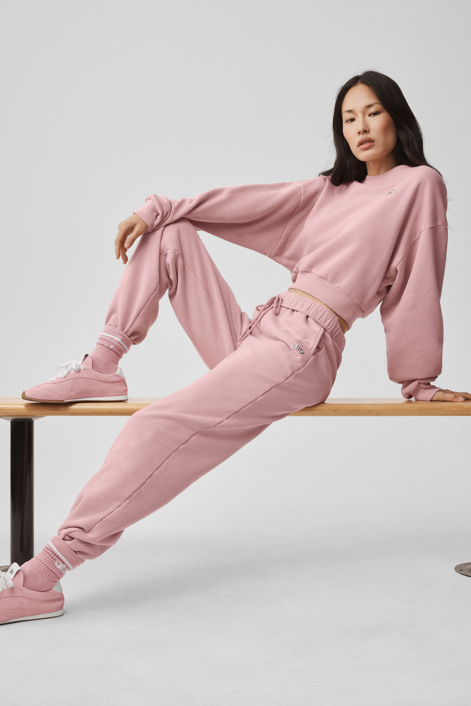 Accolade Sweatpant - Vintage Pink--0