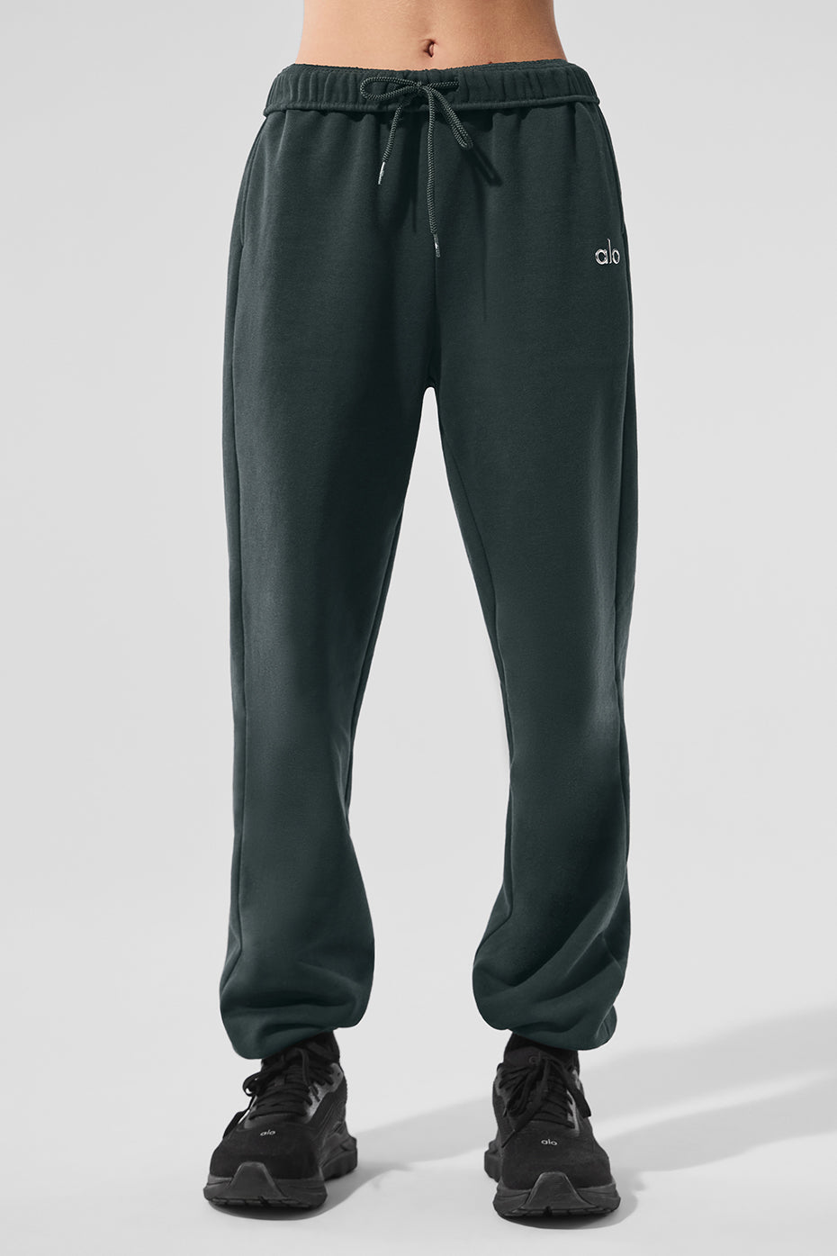 Accolade Sweatpant - Charcoal Green--0