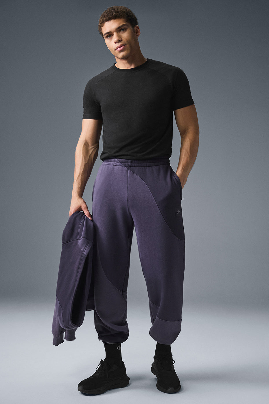 Make Waves Sweatpant - Italian Plum Tonal--4