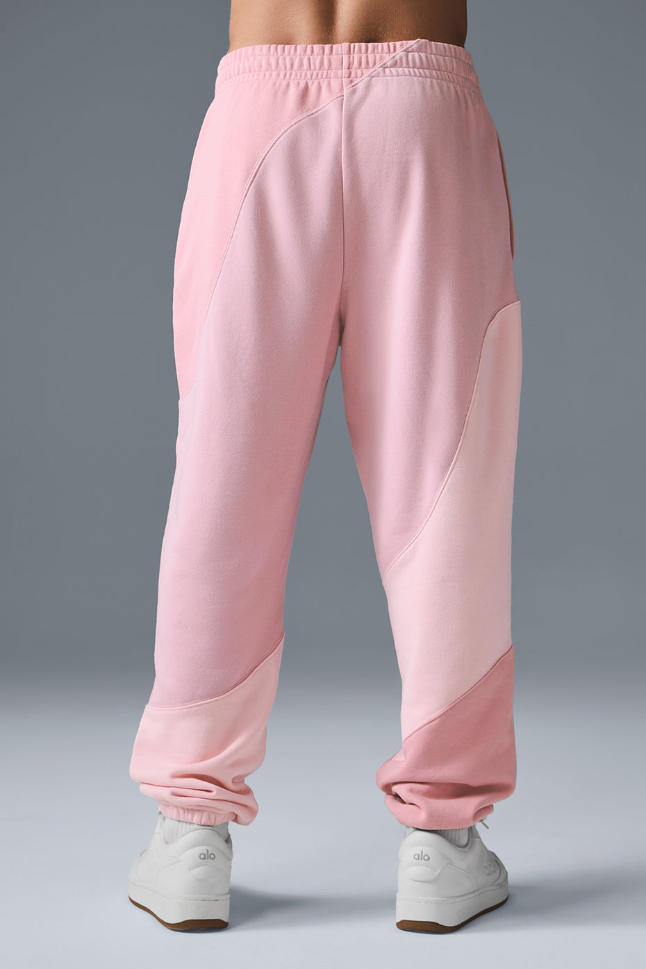 Make Waves Sweatpant - Sunset Pink Tonal--2