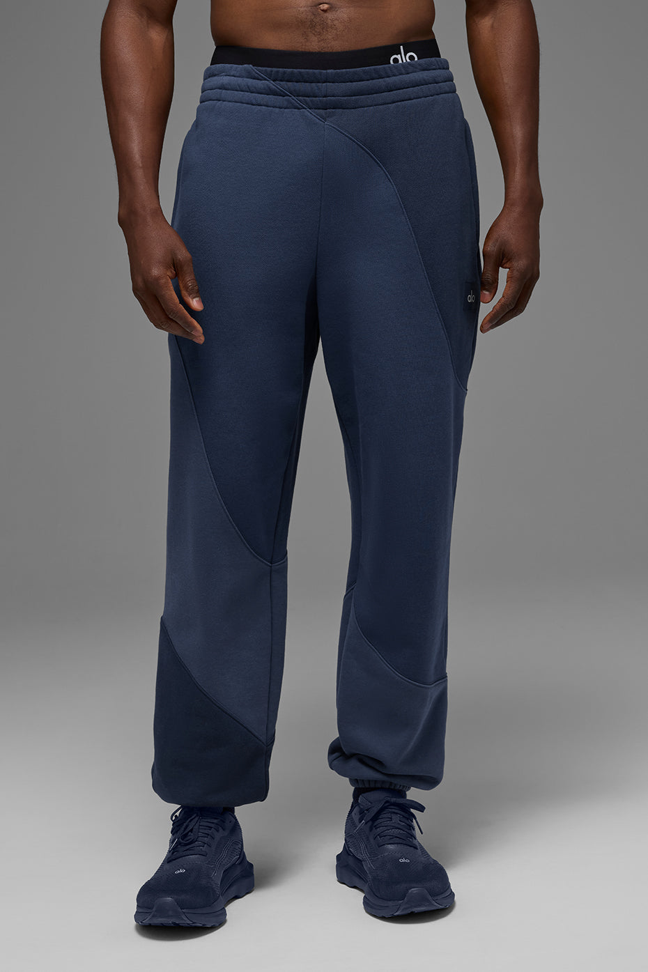 Make Waves Sweatpant - Navy Tonal--0