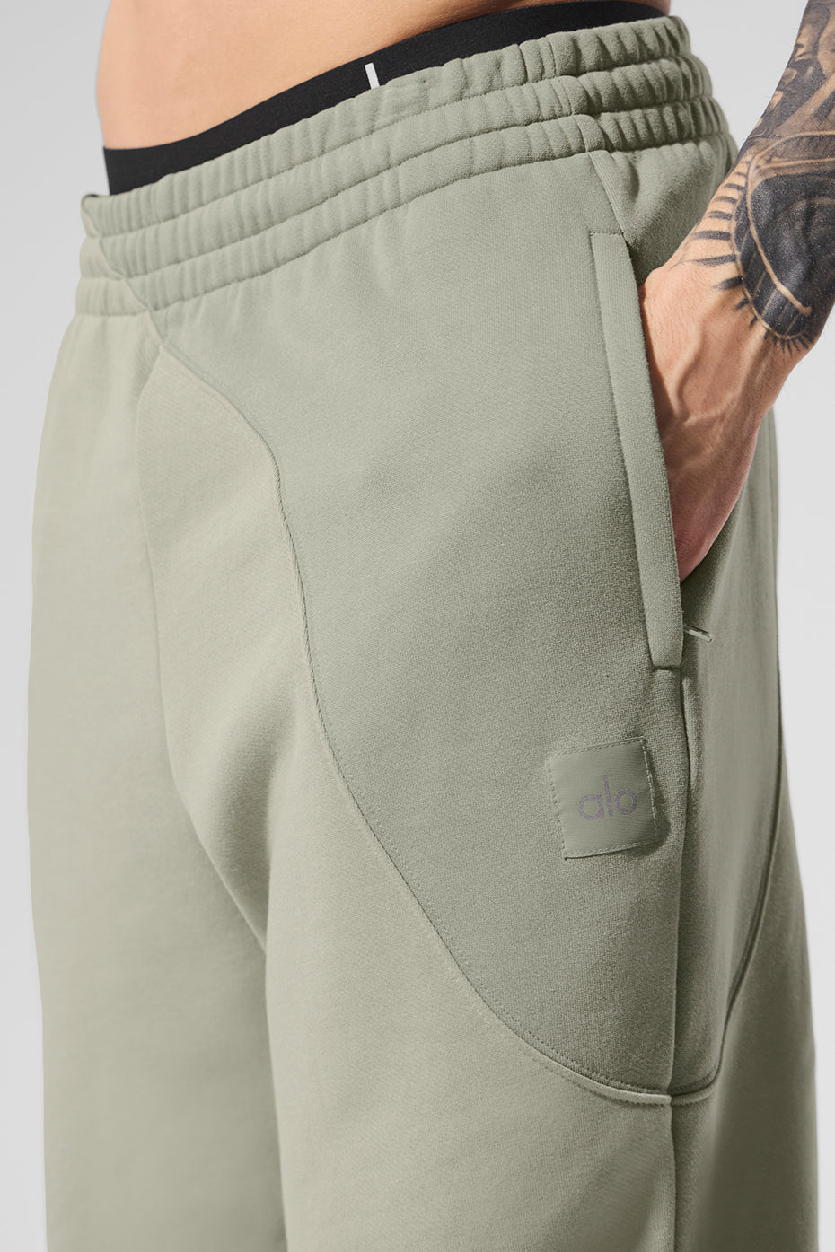 Make Waves Sweatpant - Limestone Tonal--3
