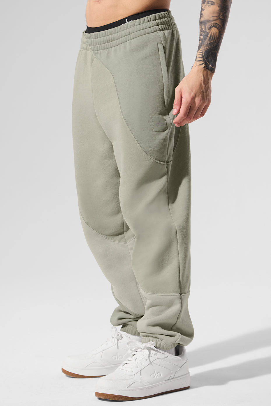 Make Waves Sweatpant - Limestone Tonal--1
