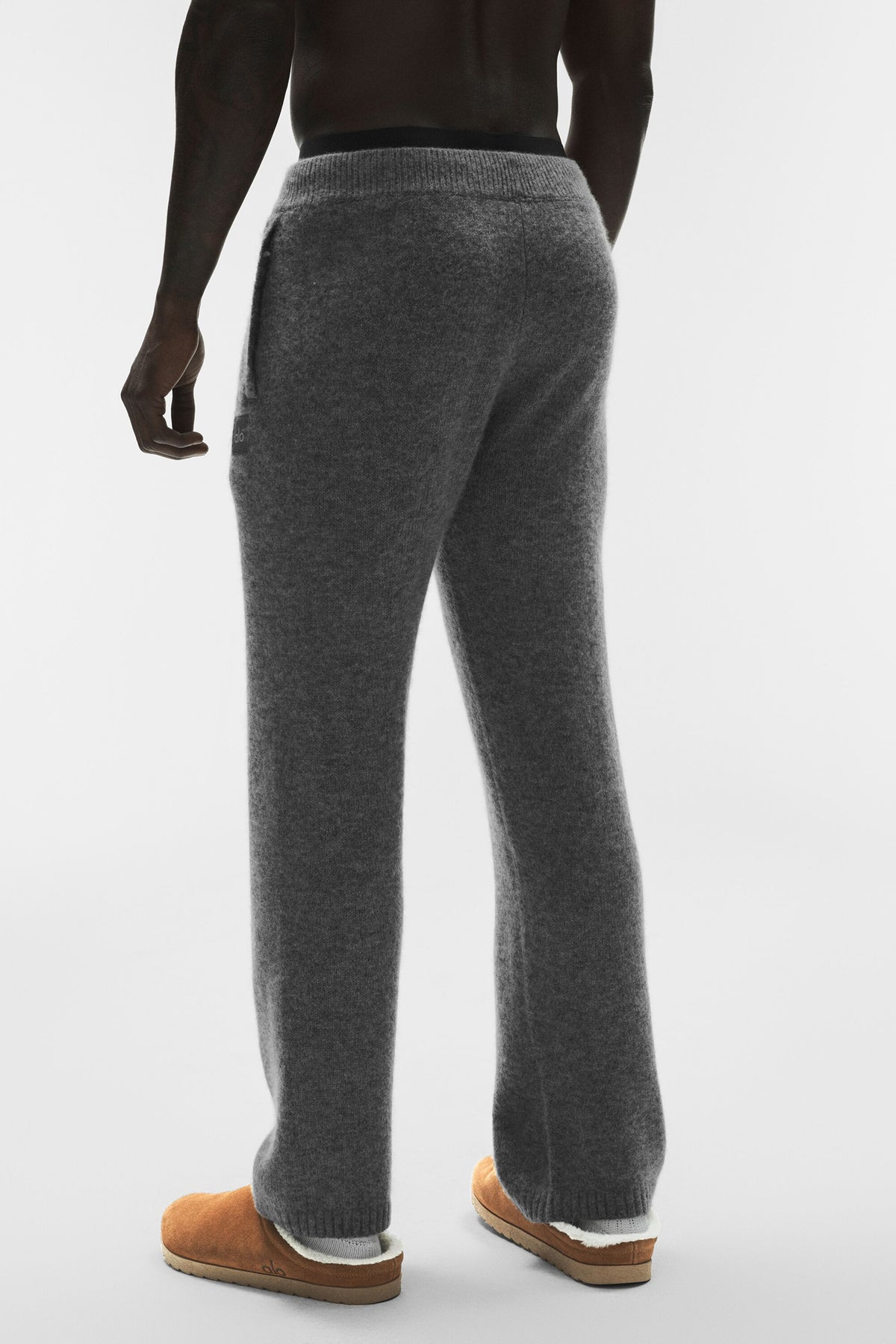 Wool Cashmere New Class Sweatpant - Platinum Grey--3