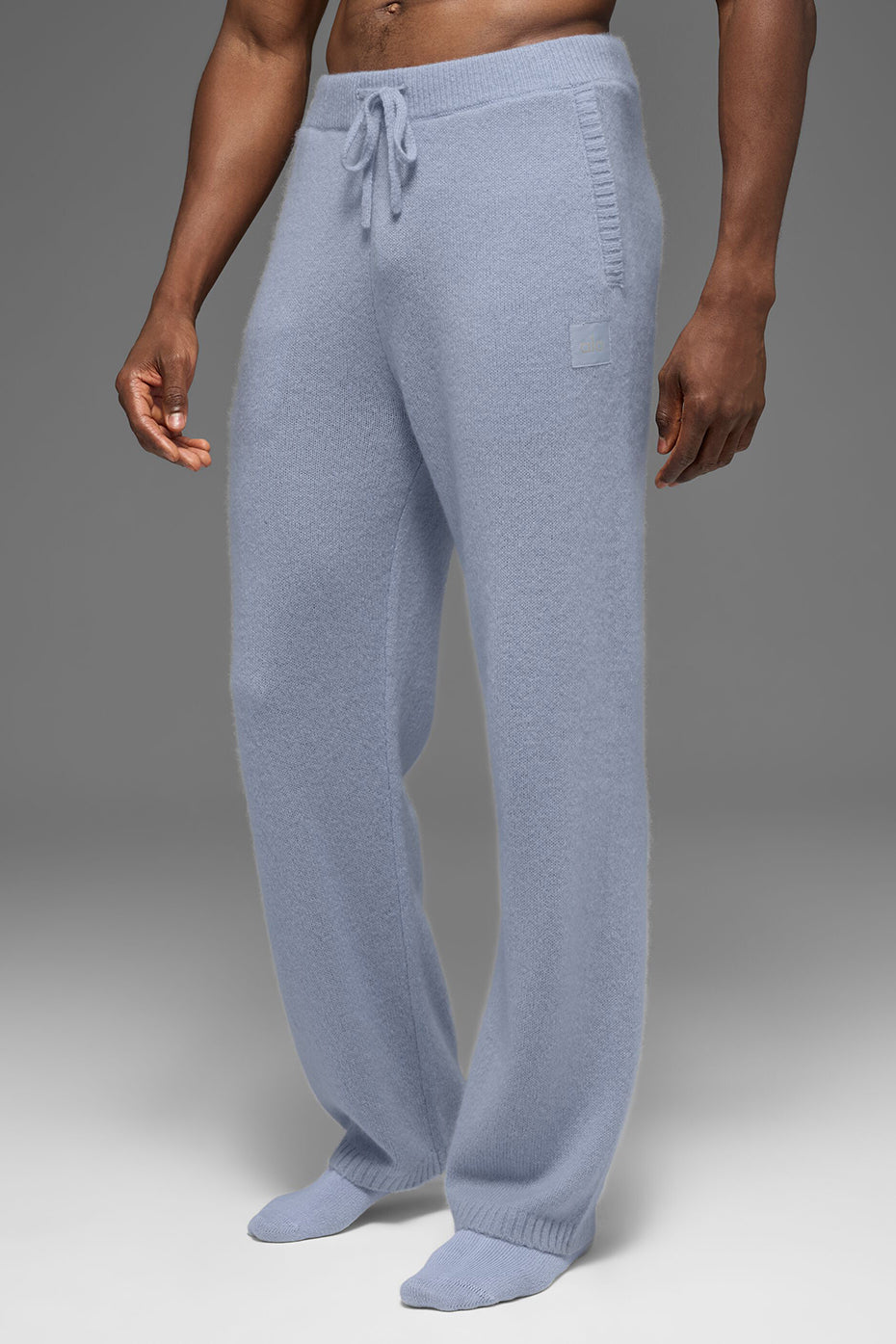 Wool Cashmere New Class Sweatpant - Winter Frost--0