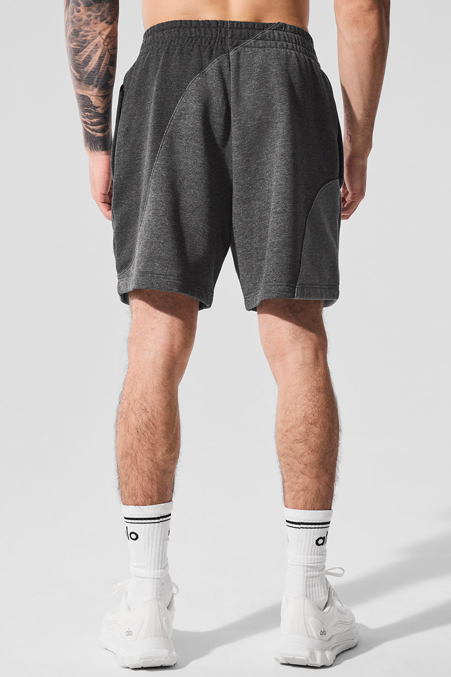 7" Make Waves Short - Dark Heather Grey Tonal--1