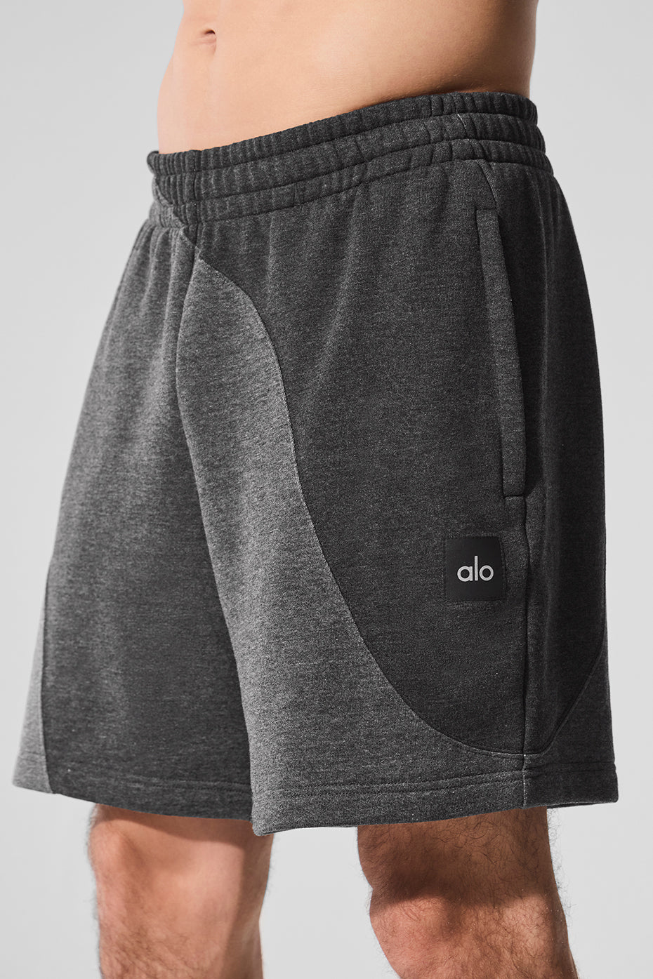7" Make Waves Short - Dark Heather Grey Tonal--2