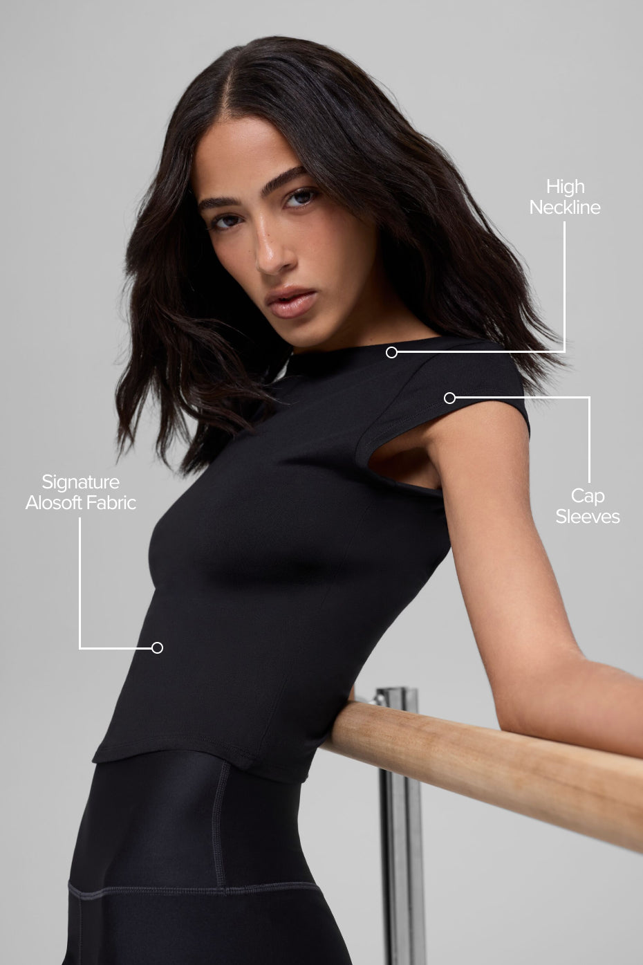 Alosoft Back For More Tee - Black--1