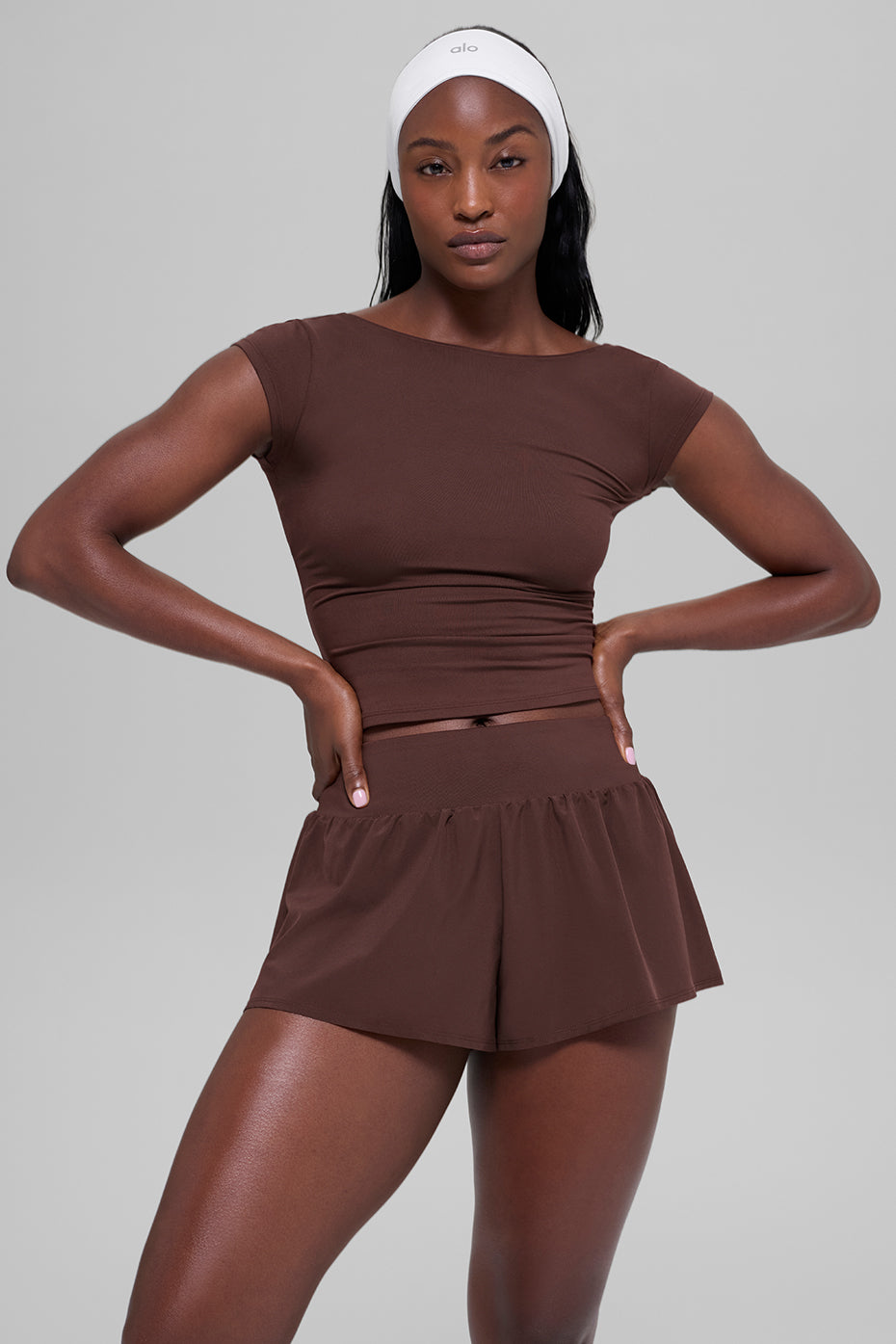 Alosoft Back For More Tee - Brownstone--0