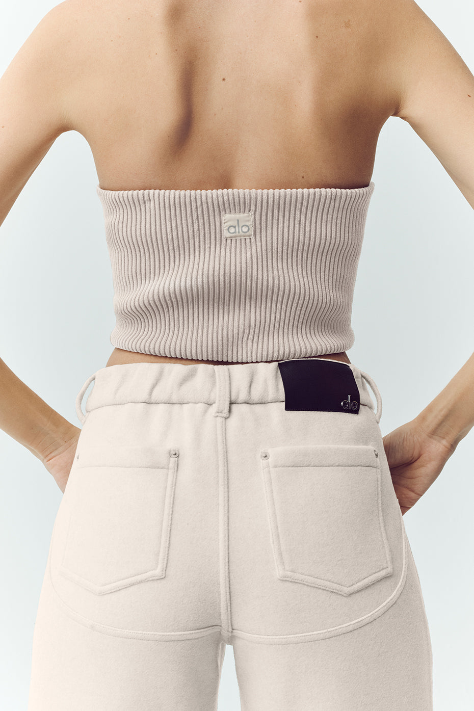 Wool Blend Nightcap Corset Top - Cafe Au Lait--1