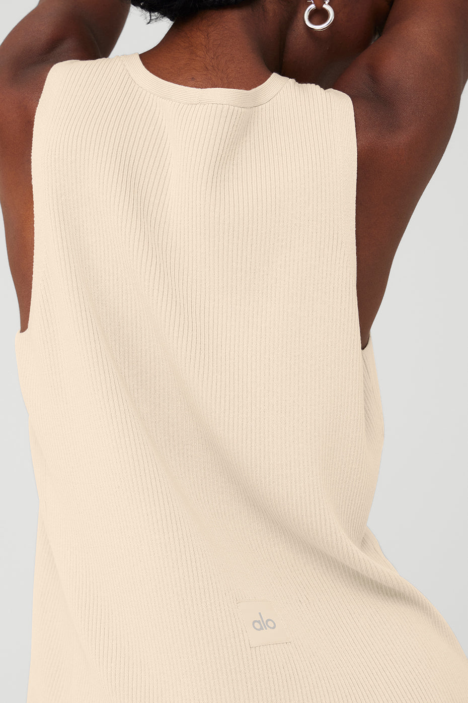 Knit Salana Tank - Macadamia--3