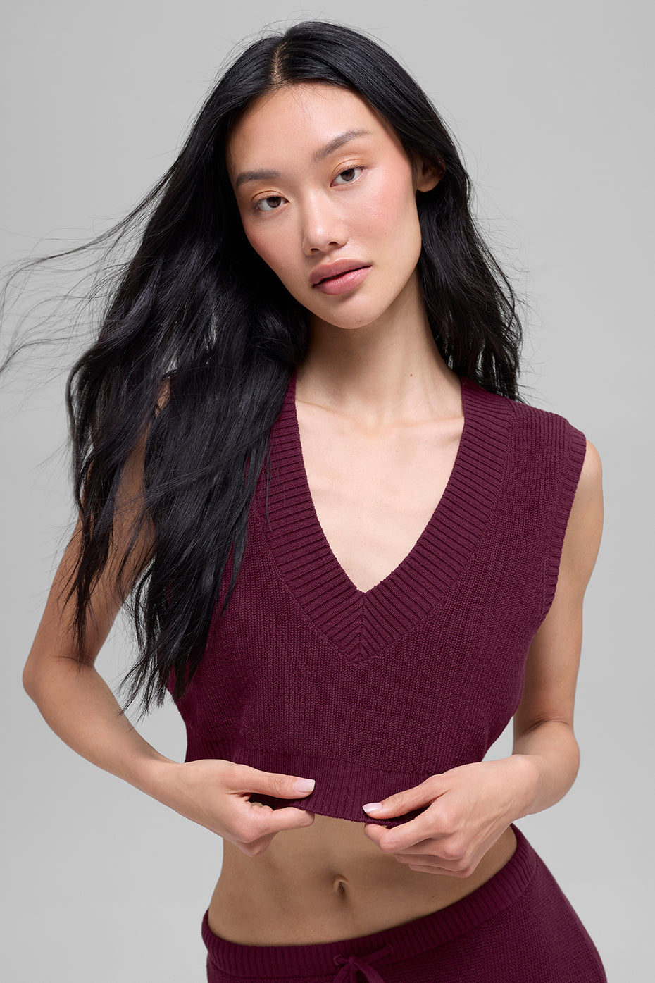 Supernatural Sweater Tank - Burgundy--2