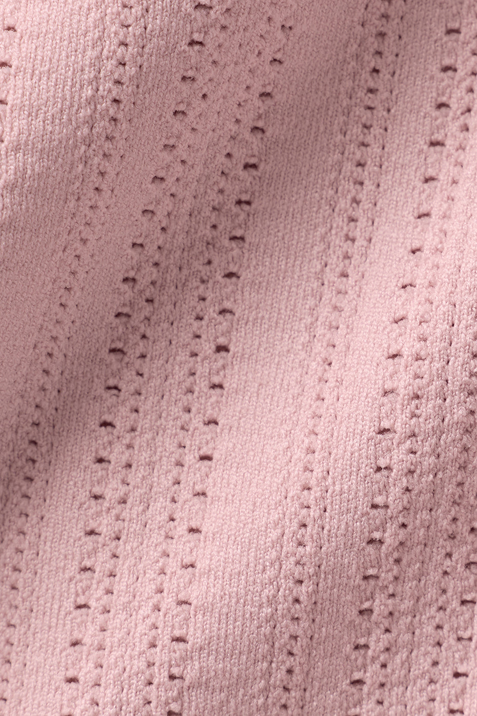 Seamless Pointelle Tank - Vintage Pink--5