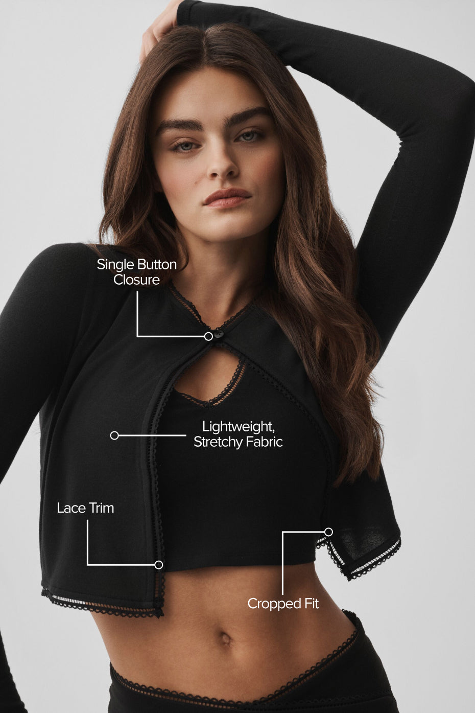 Affection Cardigan - Black--1