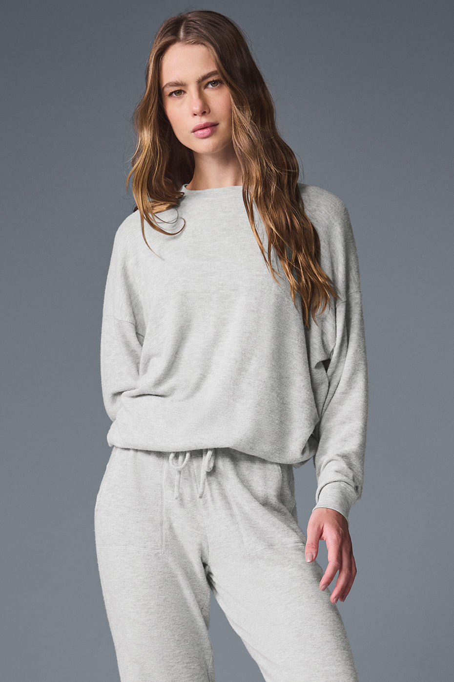 Soho Pullover - Athletic Heather Grey--4