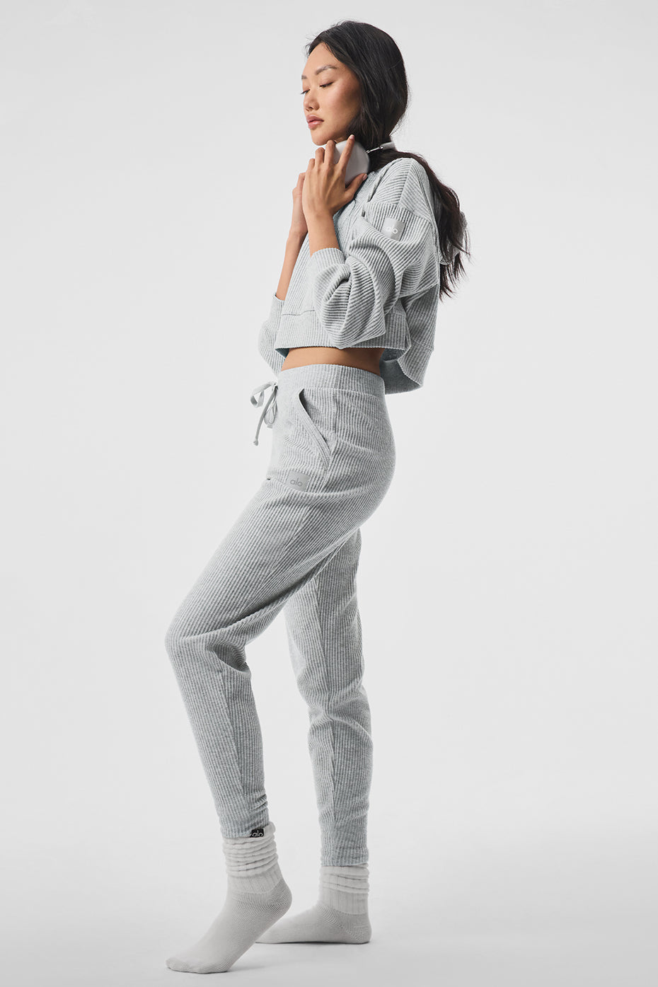 Muse Hoodie - Athletic Heather Grey--4