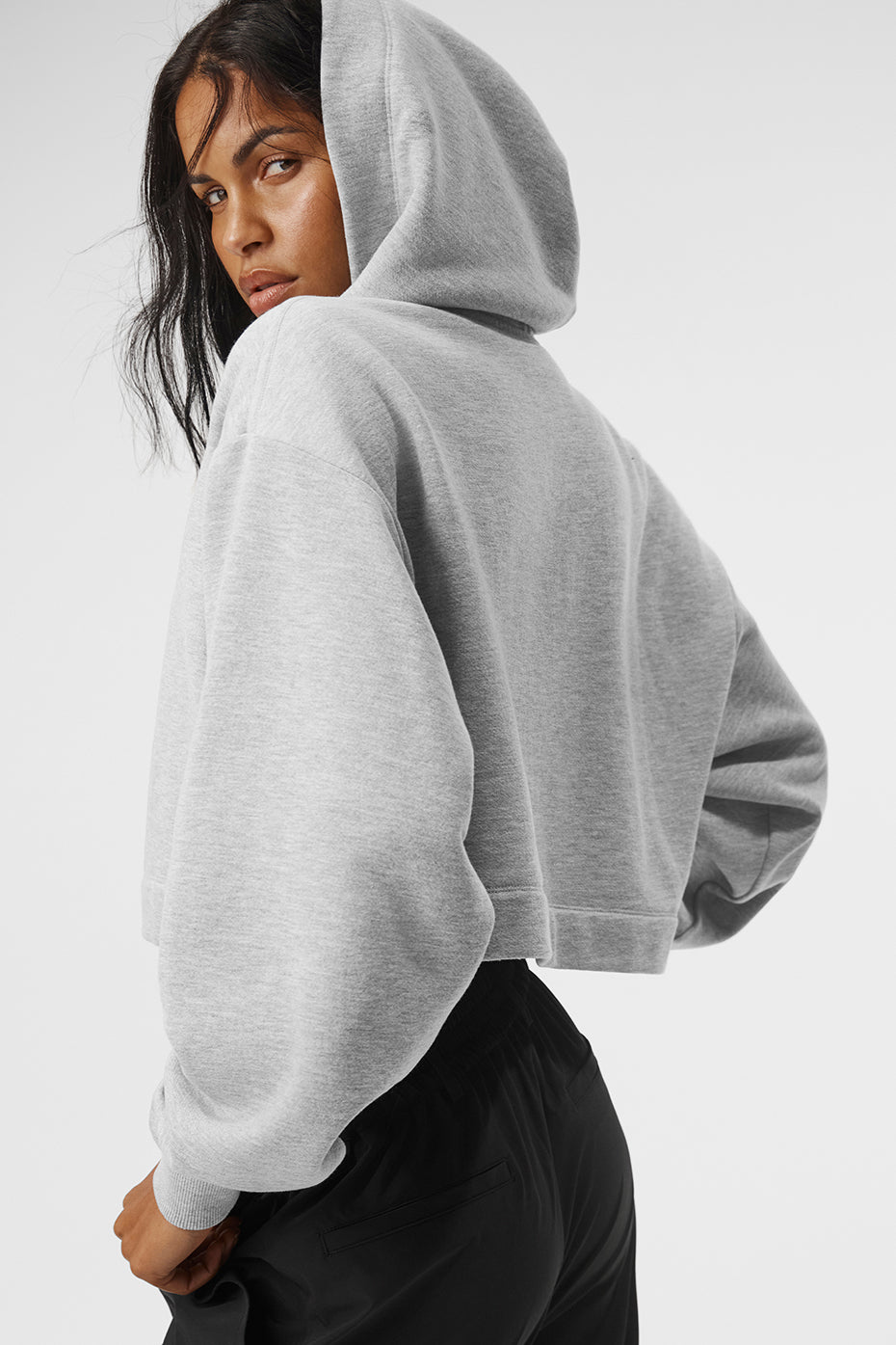 Bae Hoodie - Athletic Heather Grey--2