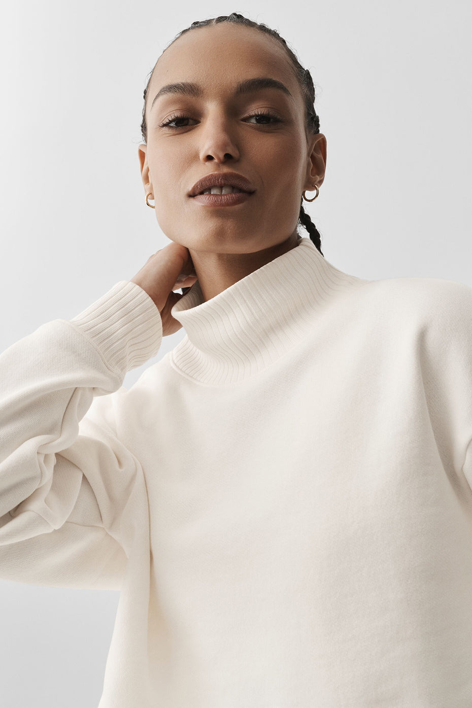 Cropped Serenity Coverup - Ivory--4