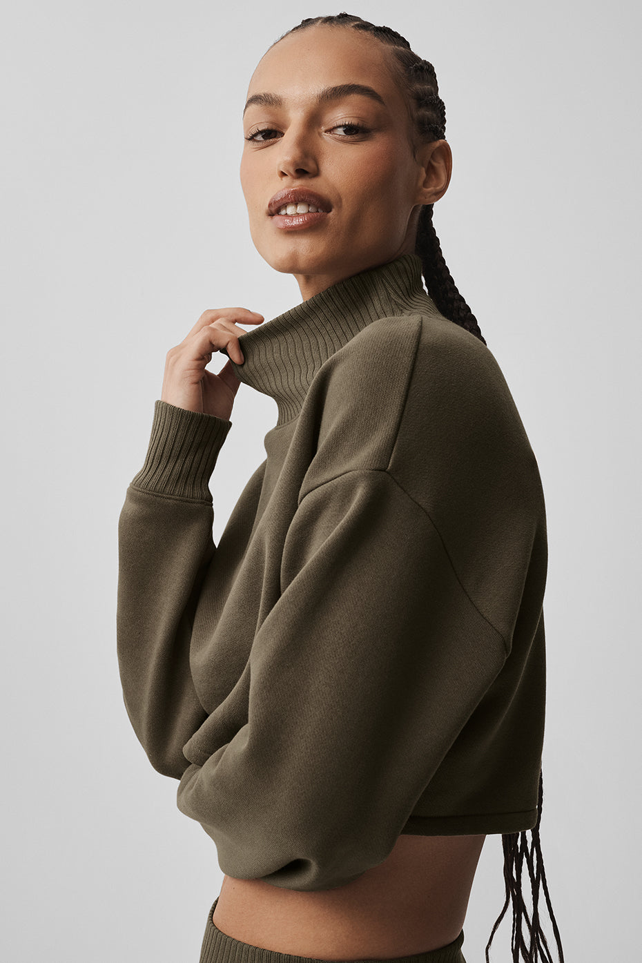 Cropped Serenity Coverup - Olive Tree--3
