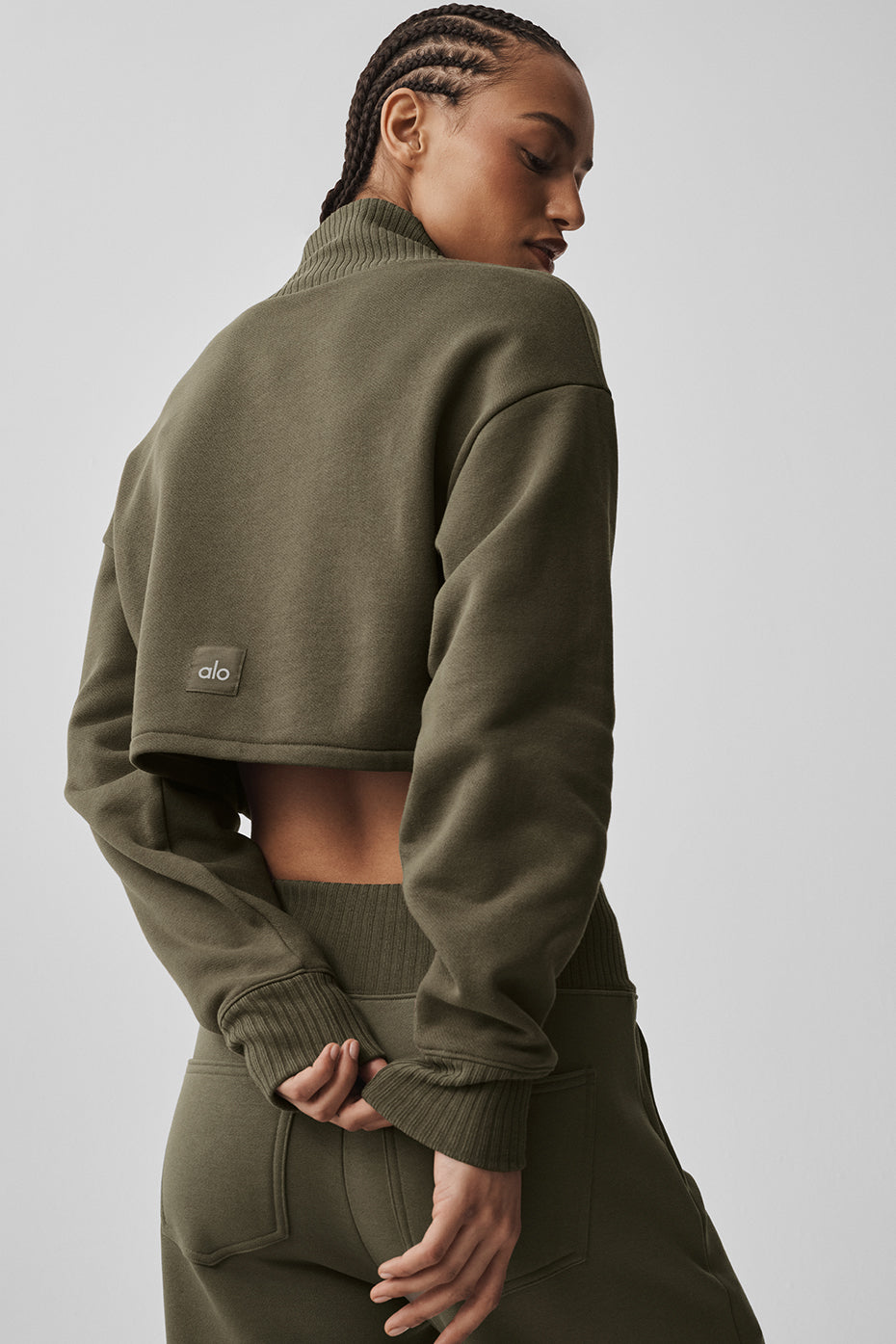 Cropped Serenity Coverup - Olive Tree--1