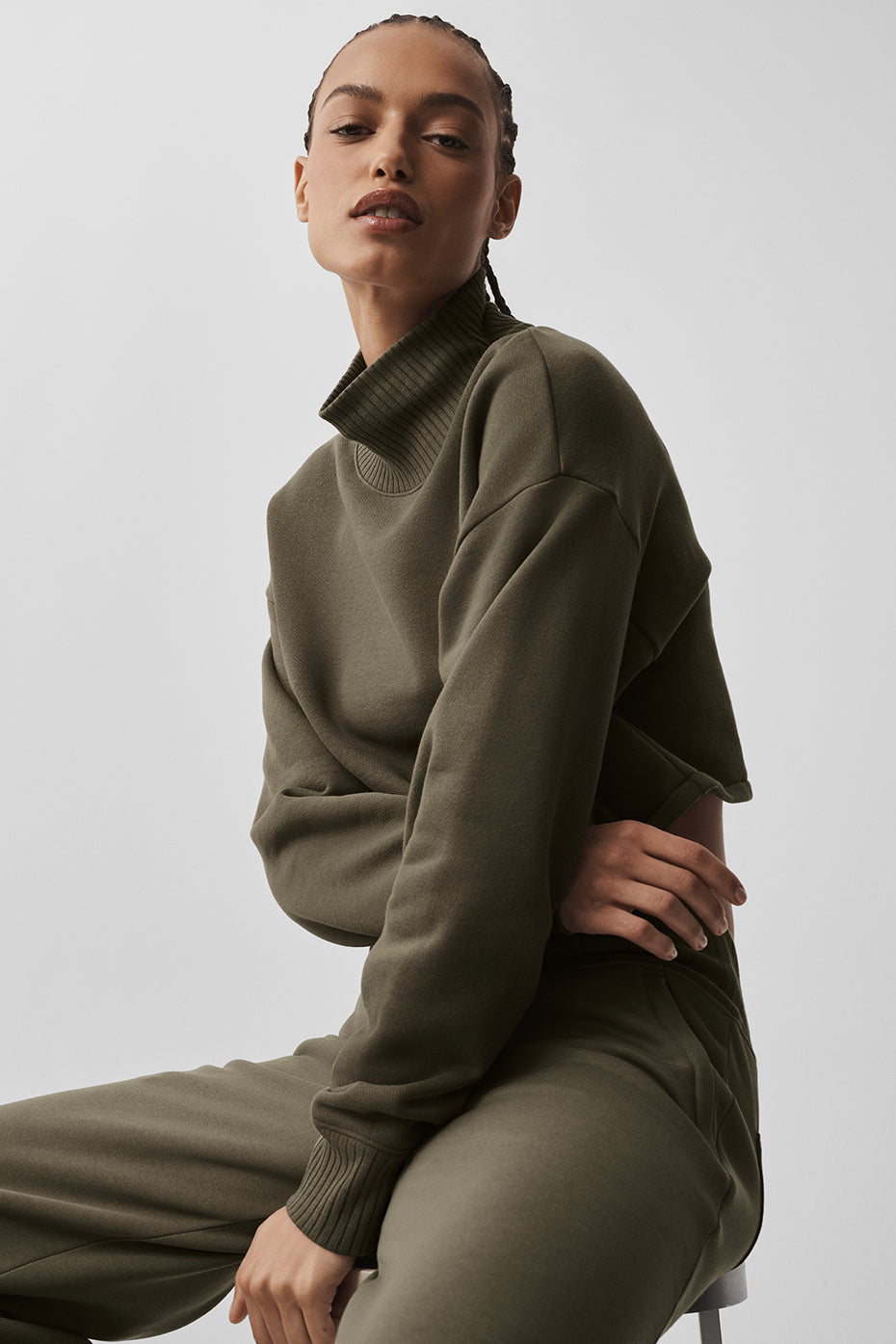 Cropped Serenity Coverup - Olive Tree--4