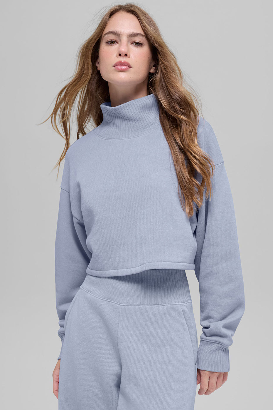 Cropped Serenity Coverup - Winter Frost--0