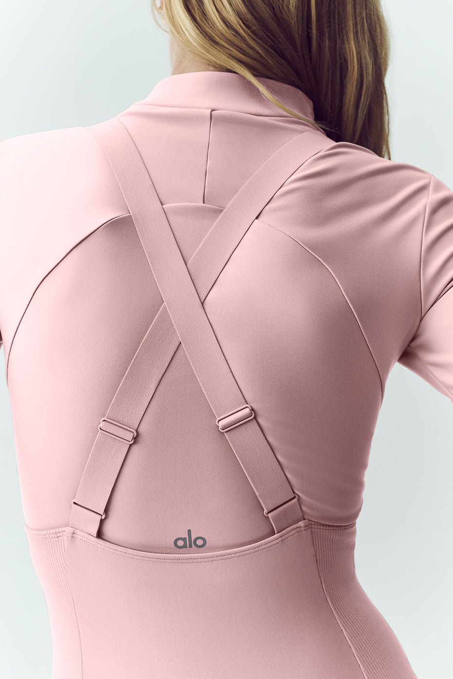 Airlift Winter Warm Ski Time Long Sleeve - Pink Champagne--1