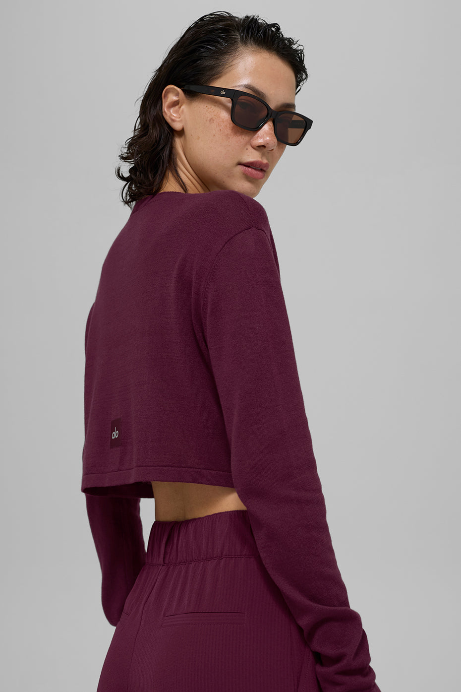 Supernatural Sweater Cardigan - Burgundy--1