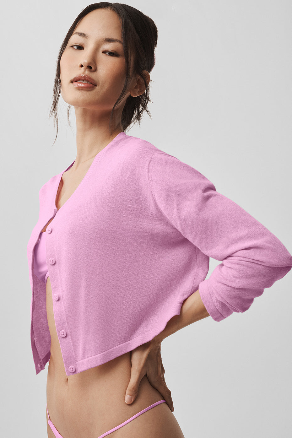 Supernatural Sweater Cardigan - Candy Heart Pink--2