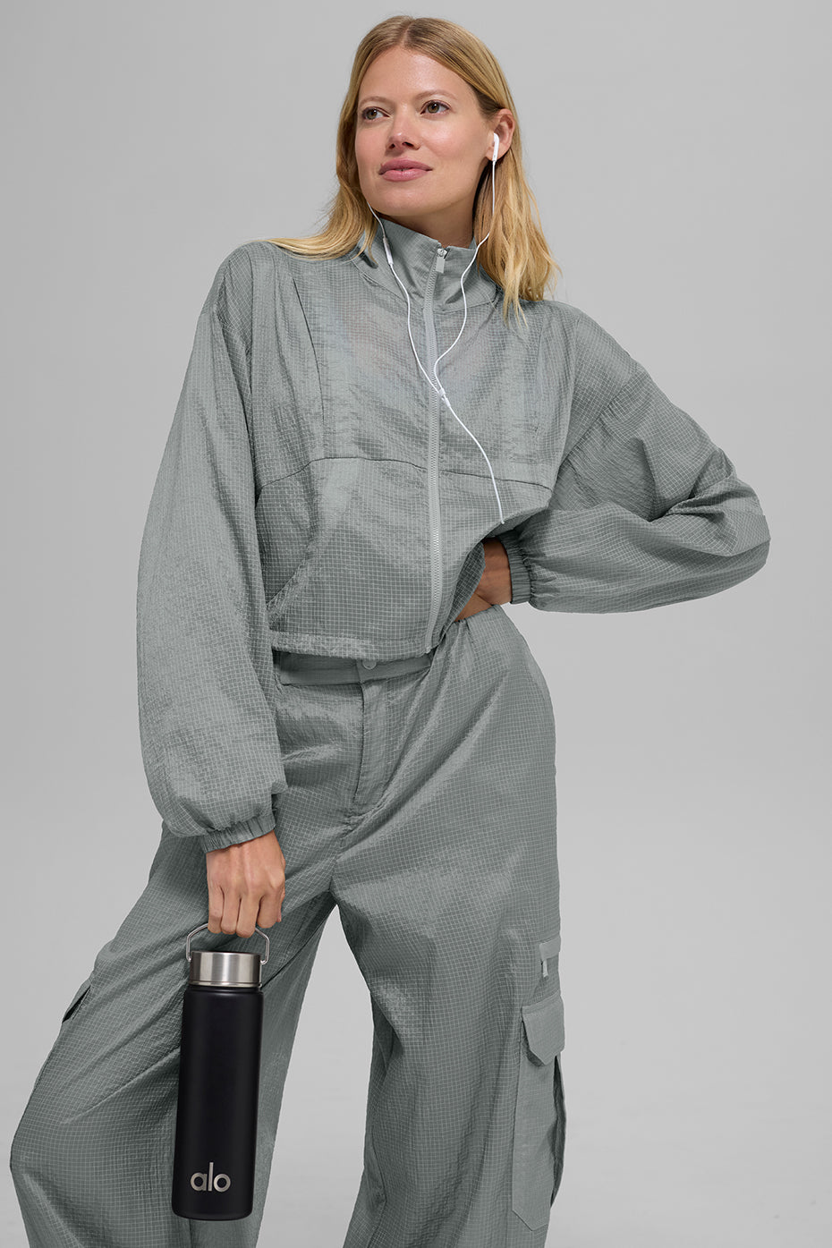 Game Time Full Zip Jacket - Lunar Grey--2