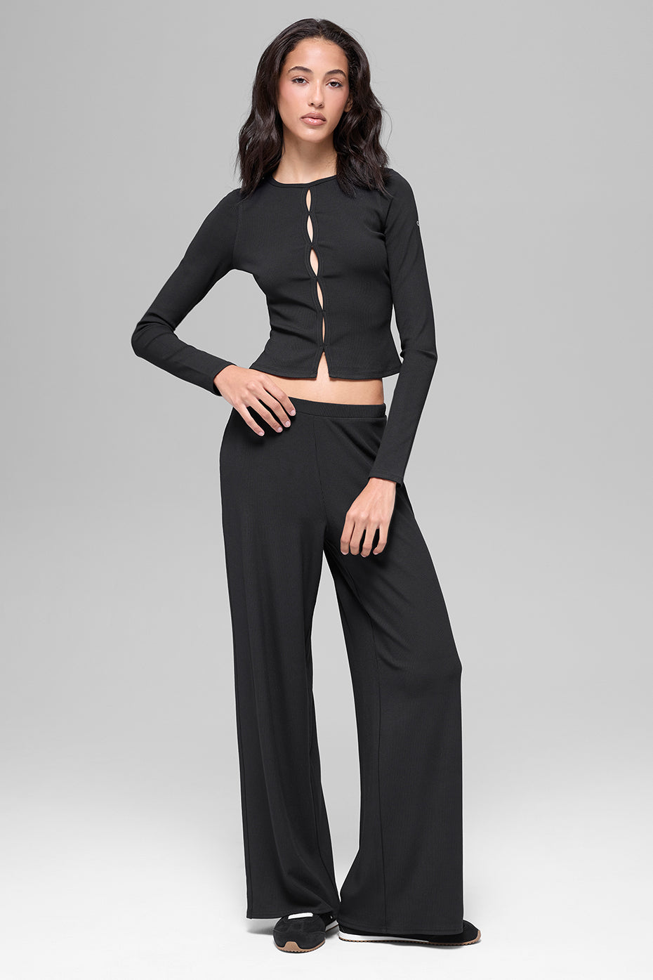 Dreamlight Long Sleeve Top - Black--5