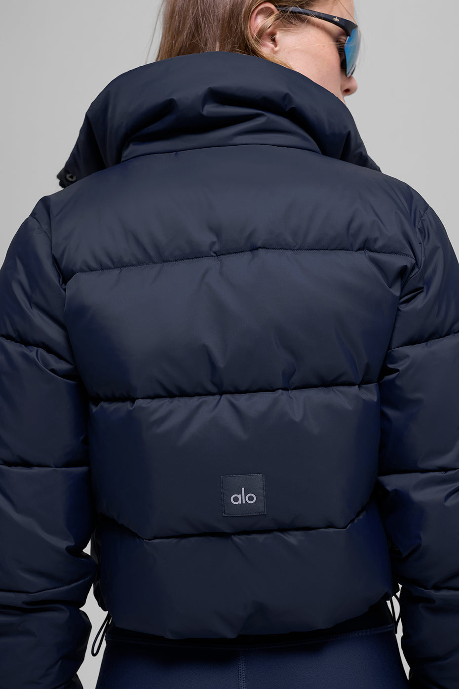Gold Rush Puffer - Navy--2