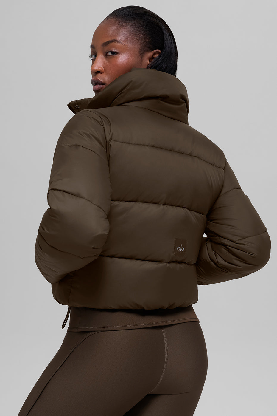 Gold Rush Puffer - Espresso--1