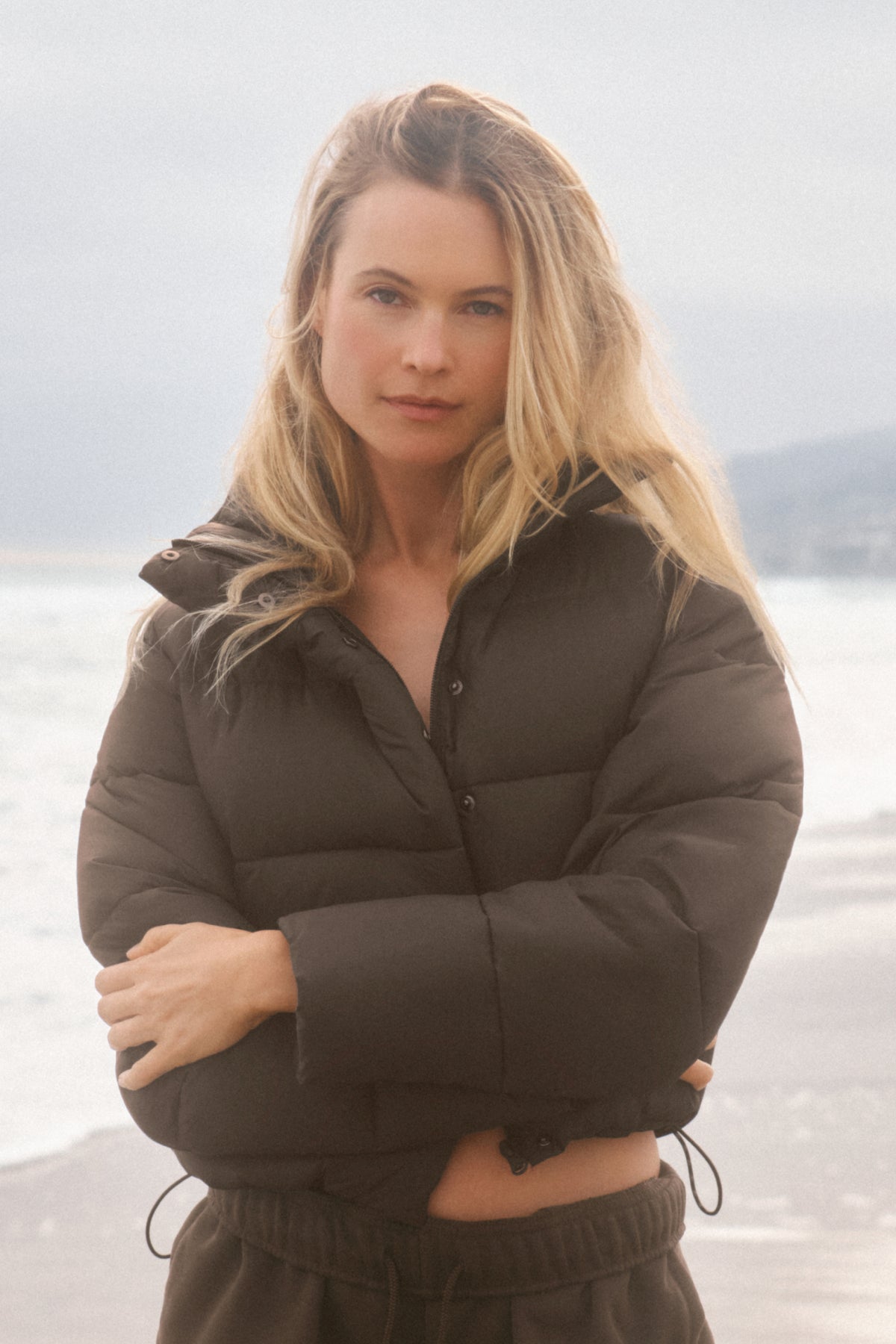 Gold Rush Puffer - Espresso--0