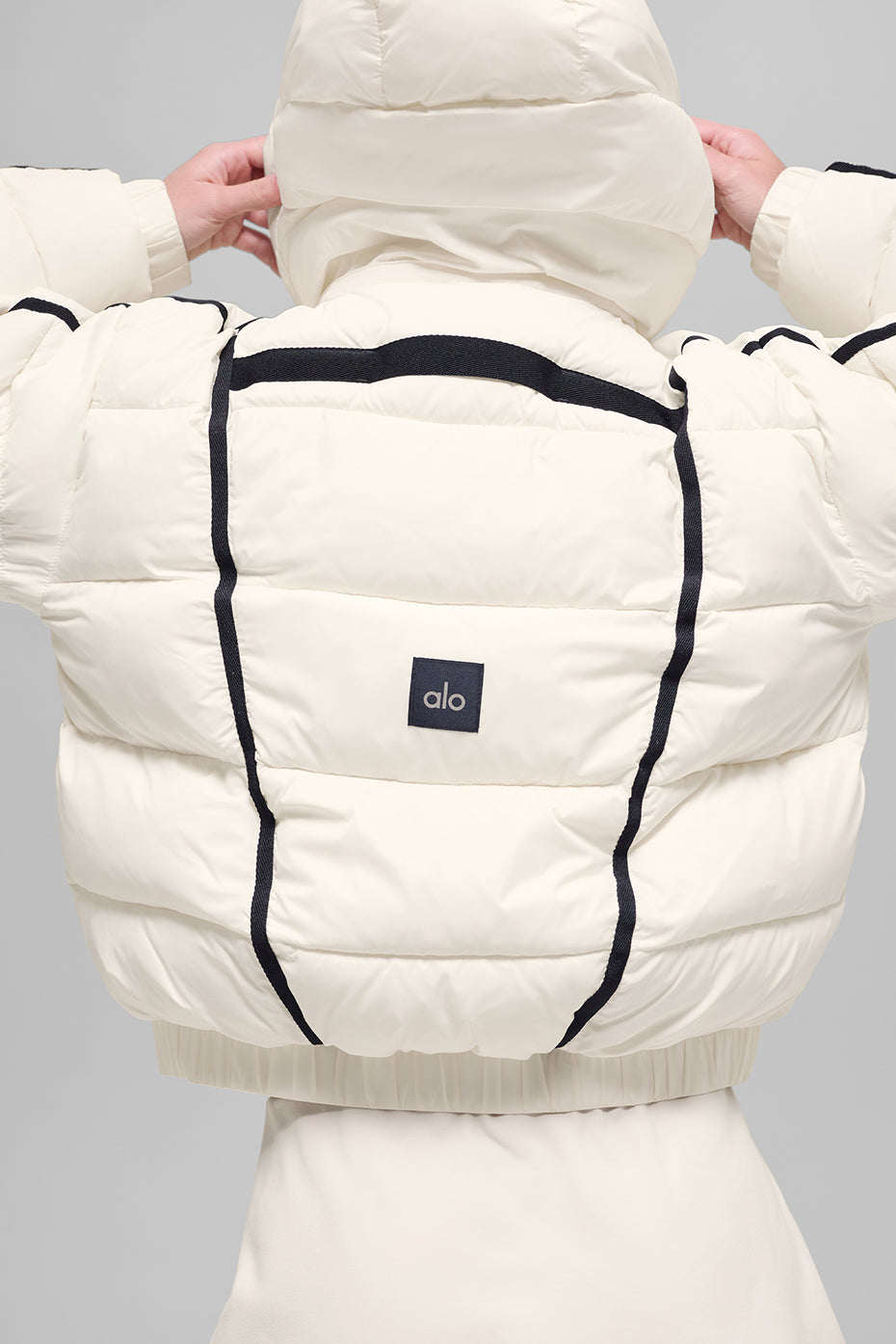Aspen Love Puffer Jacket - Ivory--2