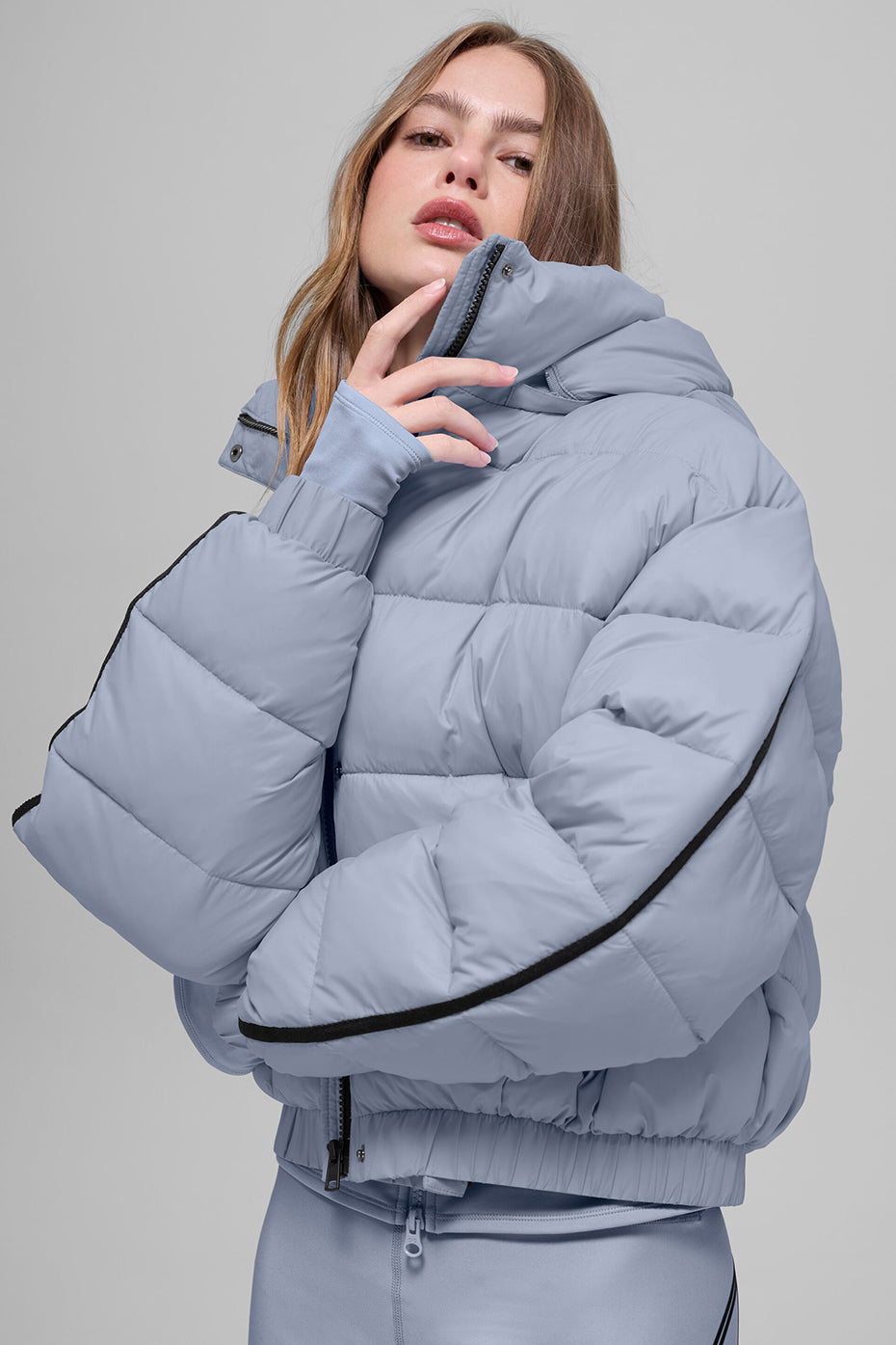 Aspen Love Puffer Jacket - Winter Frost--0