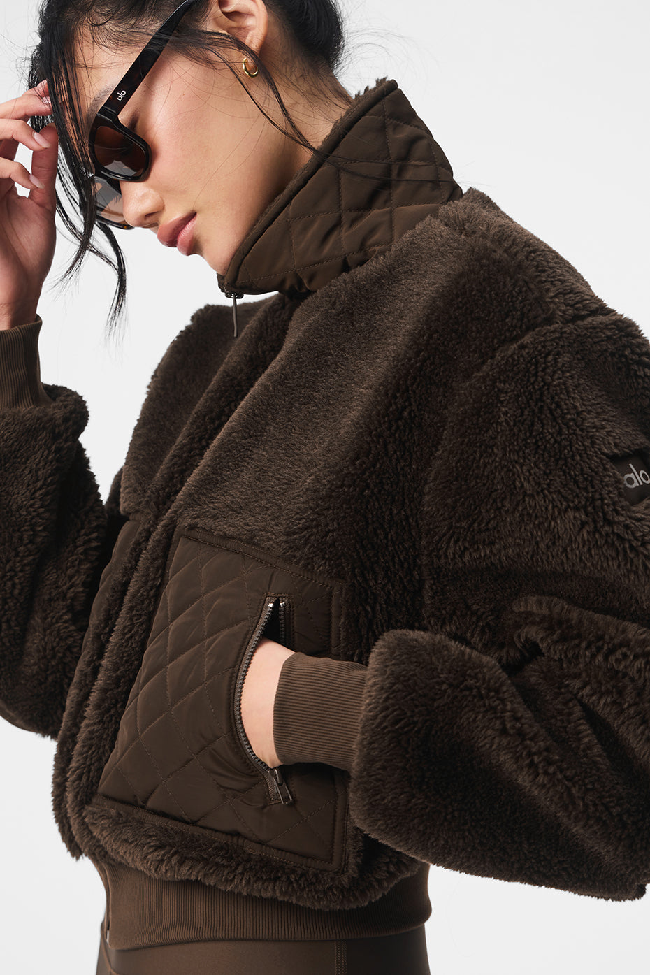 Sherpa Edge Bomber - Espresso--2